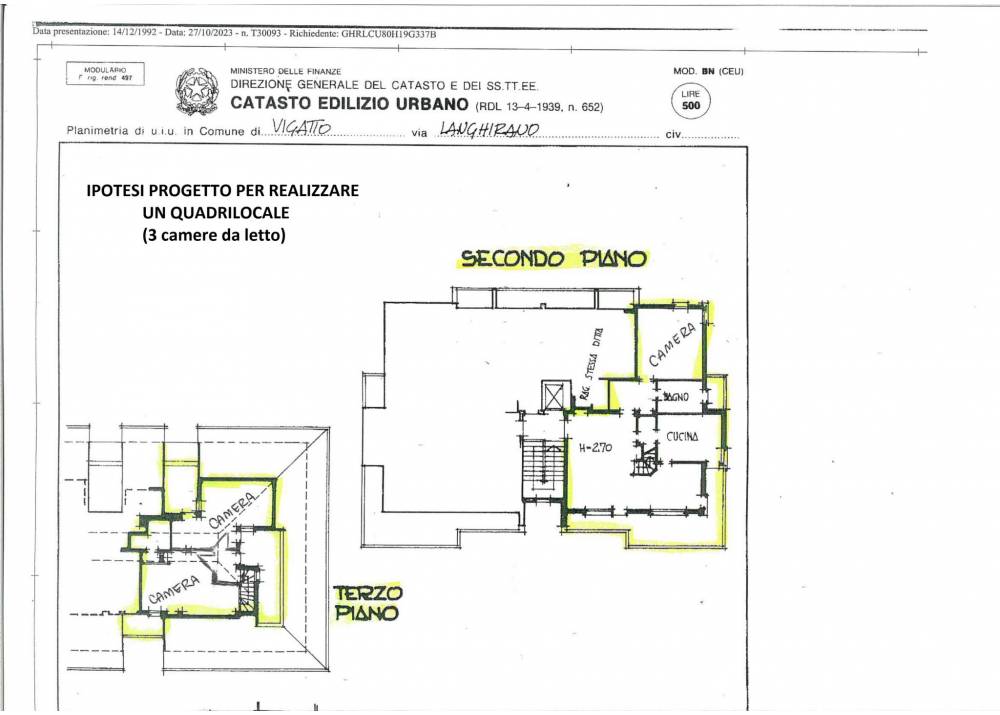 Vendita Appartamento a Parma trilocale Zona Campus di 138 mq